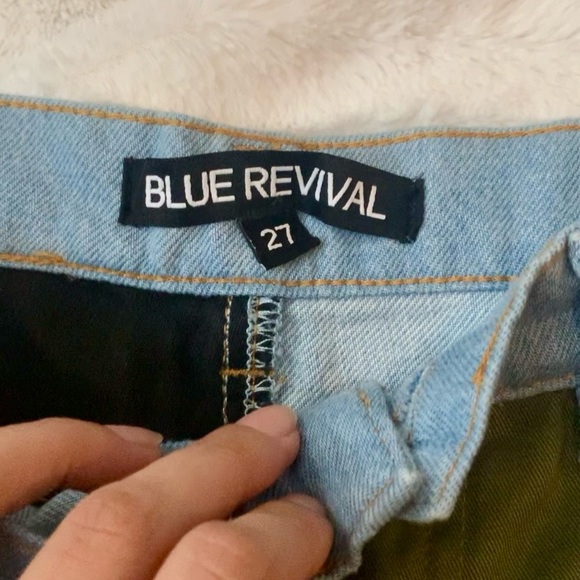 Colorblock jeans size 27 - Picture 5 of 7